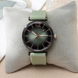 Wristwatches Women Watches Fashion Simplicity Elegance Digital Scale Watch Silicon Tape Quartz Relogio Feminino