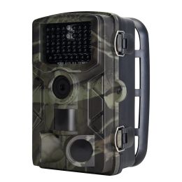 Cameras Trail Camera 24MP 1080P Wildlife Hunting Cameras Infrared Night Vision Photo Traps HC808A Wireless Surveillance Tracking Cams