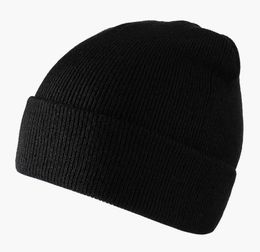 Unisex Winter Knitted Hats For Women Skulli Cap Men Beanie Hat Solid Color Caps Casual Beani For Women Warmer Bonnet Red Hat9233018