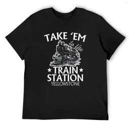 Men's Suits NO.2A1472 Train Station T-Shirt T-Shirts Male Aesthetic Tee Shirt Summer Short Sleeve Custom Top Tees 4XL 5XL 6XL
