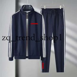 Mens Tracksuit Jacket Two Pieces Sets Jackets Zippers Pants with Designer Embroidery Classic Style Spring Autumn Outwear Sports Set Tops Suits S-4XL 49