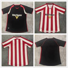 2005 06 Sunderland retro football jersey Dean Whitehead home and away retro custom shirt