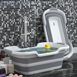 Bathtubs Folding Bathtub Newborn Baby Shower NonSlip Bathtub Washing Storage Dog Baby Bath Tubs Safety Security Household Foot Basket