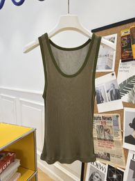 Embroidered vest for easy and casual wear