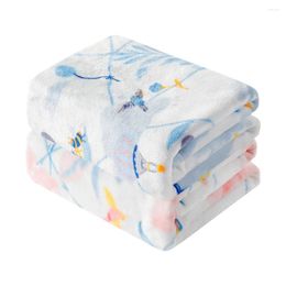 Blankets Baby Cotton Flannel Blanket Super-soft Lightweight For Girls And Boys Portable Throw