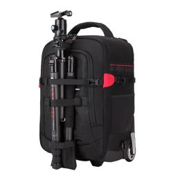 Luggage Professional camera trolley luggage bag trolley photography bag camcorder digital backpack suitcase travel photography backpack