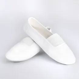 Dance Shoes USHINE EU22-45 Upgraded Canvas Slippers Teacher Gym Indoor Exercise Fitness Yoga Ballet Children Girls Woman Man
