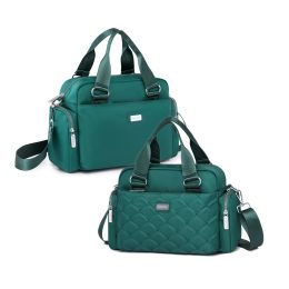 Bags Thread Women Tophandle bag Ladies Shoulder Crossbody Bag Stitching Nylon Travel Handbags Female Messenger Bag two styles