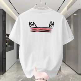 Mens tshirt designer t shirt tops women black shirt summer Pure cotton casual loose fashion letter printed round neck short sleeved top hip-hop couple clothing