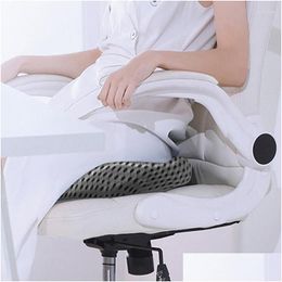 Cushion/Decorative Pillow 1Pcs Donut Hemorrhoid Seat Tailbone Coccyx Orthopaedic Prostate Chair For Memory Foam Drop Delivery Home Gard Dhnsf