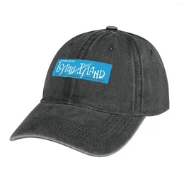 Berets Lospass Bumper Sticker Cowboy Hat |-F-| Fashionable Snap Back Baseball Cap Golf Wear Men Women's