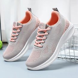 Dress Shoes 2024 Spring/Summer Women's Casual Mesh Single Lightweight Sports Breathable Running