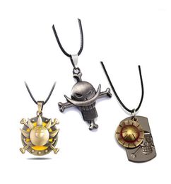 Pendant Necklaces ONE PIECE Necklace White Beard Luffy Zoro Ace Sanji Anime Friendship Men Women Jewellery Choker Accessories16446756