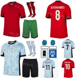 Soccer 20 JOAO CANCELO Jerseys 2024 Euro Cup 1 PATRICIO 10 JOAO FELIX 21 DIOGO J 8 MOUTINHO 5 GUERREIRO 13 PEREIRA 8 FERNANDES National Team Football Shirt Kits PuTaoYa