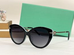 Fashion Sunglasses For Men Women 4187 Cateye Designer Stylish High Street Summer Beach Style Anti-Ultraviolet Retro Plate Acetate Full Frame Glasses Random Box