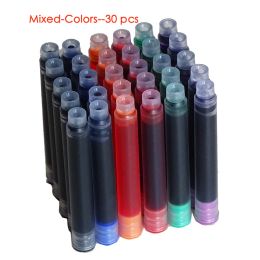 Pens 30PCS Jinhao Fountain Pen Ink Cartridges Classic Black / Blue / Mixed Colour Standard Size for Jinhao Duke Baoer Fuliwen Pen Etc