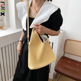 Shopping Bags YUDX Miyake Texture Baobao Pleated Handbag Senior Sense Magnanimity Crossbody Bag For Women Fashion Tote 2024 Summer
