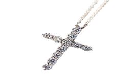 Handmade 100% 925 Sterling Silver Pendant Diamond Cz Engagement Wedding Pendants Necklaces for women Bridal Party Jewelry4240788