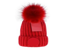 Designer Canada beanies Skull Caps Fashion Fax Fur Pom Beanie Breathable Keep Warm Cashmere Hat for Man Woman Highquality elastic3853366