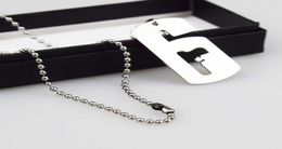 Game Rainbow Six Siege Necklaces for Male Tom Clancy039s Silver Link Chain Necklace Collar Women Men Jewelry7459413