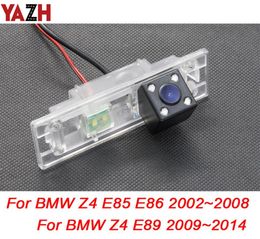 YAZH For Z4 E85 E86 E89 20022014 Car Rear View Camera Parking Reverse Camera HD CCD Backup LED Night Vision8438159