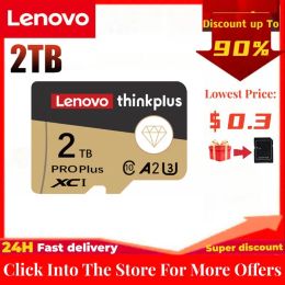 Cards Lenovo 2TB Memory Card 1TB A2 U3 Class10 SD Card 512GB 256GB 128GB TF Flash Card 64GB For Nintendo Switch Phone Ps4 Ps5 Game