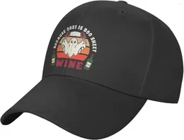 Ball Caps Wine Is My Favourite Fruit Funny Soft Baseball Cap Perfect For Adding A Playful Touch To Your Outfits