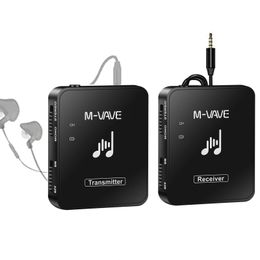 M-Wave MS-1 Wireless in-Ear Monitor System Transmitter Receiver M8 Wp-10 2.4G Stereo Wireless Transmission Headphone Earphone 240411