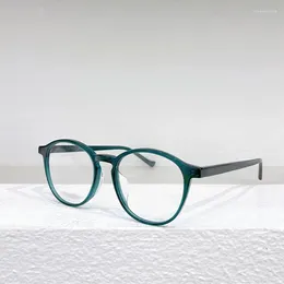 Sunglasses Frames Vintage Acetate Square Glasses Japanese Handmade Frame For Men Women Optical Myopia Designer Eyeglasses Prescription Lens