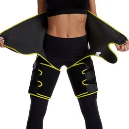 Explosive three-in-one hip-lifting Training belt Sweating belt Sports And fitness Adjustable Waist belt Leg Belt 240409