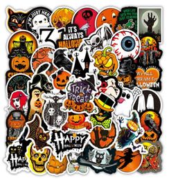 50pcs Retro halloween jackolantern sticker Pack for Laptop Skateboard Motorcycle Decals5434506