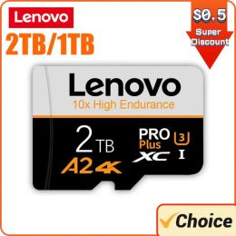 Cards Lenovo Micro TF SD Card 2TB 1TB Class10 Smart Card 128/256/512gb A1 U3 Memory Card 100mb/s V30 Flash Card For Nintendo Switch