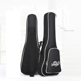 Cases 21 / 23 / 26 Inch Portable Oxford Fabric Ukulele Bag 5mm Sponge Soft Case Gig Ukulele Mini Guitar Waterproof Backpack