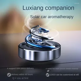 At First The Car Fragrance Perfume Solar Rotating Tablet Seat Ornament Decoration Air Freshener