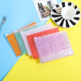 Bags 10pcs Colorful 21x16cm Shockproof Packaging Ziplock Padded Mailing Bag Air Bubble Zipper Bag Reusable Transparent Pvc Bubble Bag