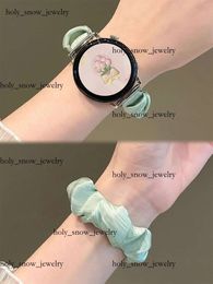 Ladies Watch Strap Silk Decorative Fashionable Women's Watch Strap Using Multiple Watch Styles Large Intestine Hairband Watch Strap 6284