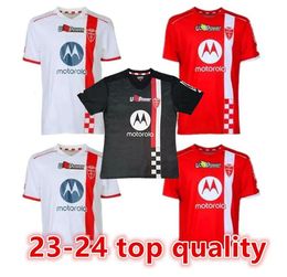 AC Monza soccer jerseys 2023 24 GYTKJAER VALOTI SENSI camisetas de futbol CAPRARI MOTA CIURRIA home red away white 2023 24 football shirts men Uniforms top66666