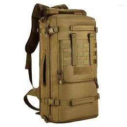 Backpack 50L Tactical Military Bag Men Army Handbag Outdoor Sport Hiking Pack Molle Waterproof Climbing Rucksack Camping Mochila