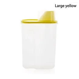 Storage Bottles Bin With Lid 2.5L Box Wheat Soybean Corn Case Dried Gathering