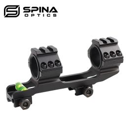 Scopes Hunting Tactical 30mm Riflescope Mount Dual Ring Heavy Duty With Spirit Bubble Level For 20mm Picatinny Rail Airsoft Accessories