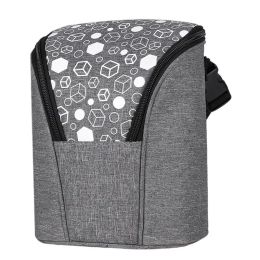 Bags Insulated Bottle Bag Large Capacity Portable Breast Milk Cooler Bag Reusable Baby Bottle Tote Bag For Up To 2 Large 9 Oz Bottles