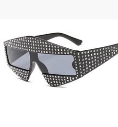 Catwalk Shows Square G Sunglasses 400 Piece Shiny Rhinestone Frame Men Women Brand Glasses Designer Fashion Shades L1637503448