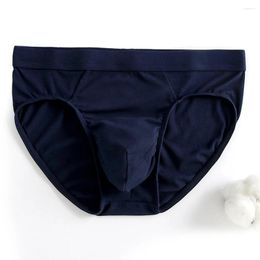 Underpants Men's Briefs Sexy Shorts Seamless Comfortable Breath Underwear Hombre U Convex Fitness Sports Panties Sensual Bikini Swimwear