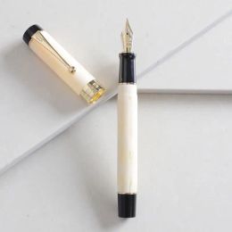 Pens Jinhao 100 Centennial Resin Fountain Pen EF/F/M/Bent Nib with Converter White Business Office Ink Gift Writing Pen