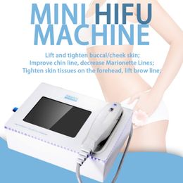 Portable Slim Equipment Hifu High Intensity Focused Ultrasound Face Body Lift Wrinkle Removal Beauty Machine Skin Tightening 3 Or 5 Cartridg