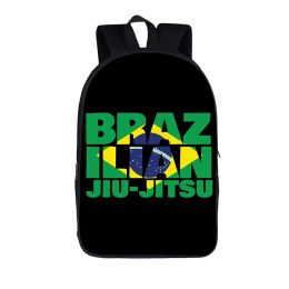 Bags Brazilian Jiu Jitsu Martial Backpack for Teenage Girls Boys Kid School Bag Judo Karate Children School Bags Women Men Travel Bag
