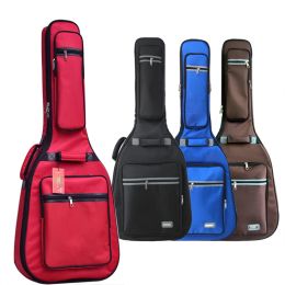 Cases 42inch Acousic Guitar Bag 1680D Gig Cover Waterproof Shoulders Strap 15mm Padded Guitar Accessories Backpack