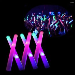 Party Decoration Foam Glow Sticks Light Up Favour In The Dark Supplies Colourful Flashing Toy Led Cheer Stick