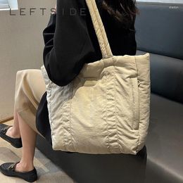 Evening Bags Casual Big Tote Bag 2024 Hit Winter Canvas Women's Designer Handbag Female High-capacity Shoulder Side