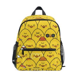 Bags Cute Duck Children School Bags Comfortable Kids Toddler Backpack Kindergarten Preschool Bag 38Years Old Schoolbag For Boy Girls